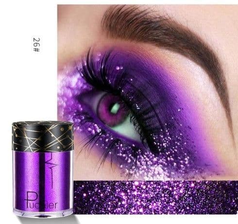 image-Pudaier 3.5G Makeup Eye Shadow Shimmer Glitter Eye Shadow Powder profissional Matte Eyeshadow Cosmetic paleta de sombra
