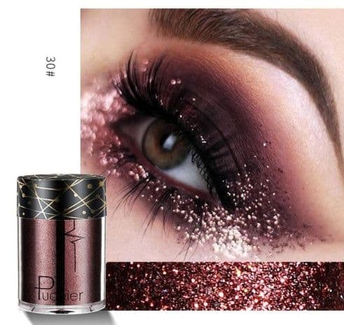 image-Pudaier 3.5G Makeup Eye Shadow Shimmer Glitter Eye Shadow Powder profissional Matte Eyeshadow Cosmetic paleta de sombra