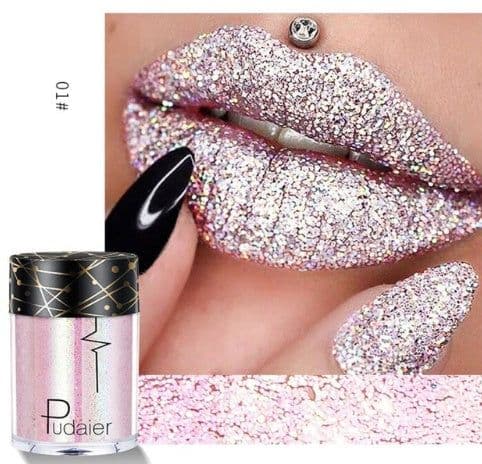 image-Pudaier 3.5G Makeup Eye Shadow Shimmer Glitter Eye Shadow Powder profissional Matte Eyeshadow Cosmetic paleta de sombra