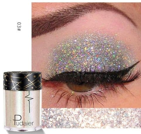image-Pudaier 3.5G Makeup Eye Shadow Shimmer Glitter Eye Shadow Powder profissional Matte Eyeshadow Cosmetic paleta de sombra