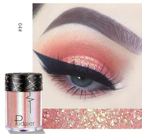 image-Pudaier 3.5G Makeup Eye Shadow Shimmer Glitter Eye Shadow Powder profissional Matte Eyeshadow Cosmetic paleta de sombra