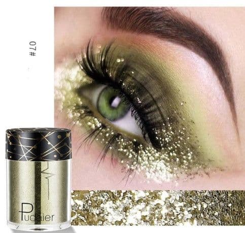 image-Pudaier 3.5G Makeup Eye Shadow Shimmer Glitter Eye Shadow Powder profissional Matte Eyeshadow Cosmetic paleta de sombra
