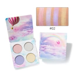 image-Palette Matte Eyeshadow Pallete Glitter Powder Eye Shadow Earth Shadow Brush Set