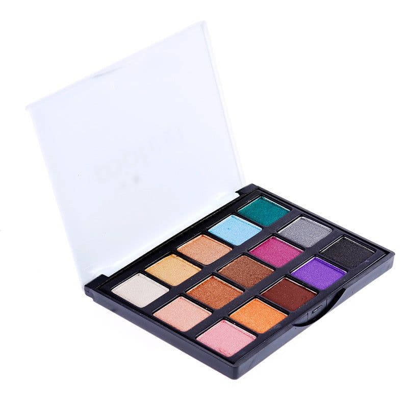 image-Palette Matte Eyeshadow Pallete Glitter Powder Eye Shadow Earth Shadow Brush Set