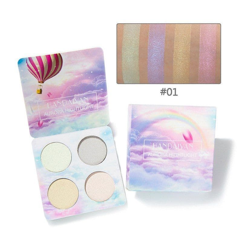 image-Palette Matte Eyeshadow Pallete Glitter Powder Eye Shadow Earth Shadow Brush Set