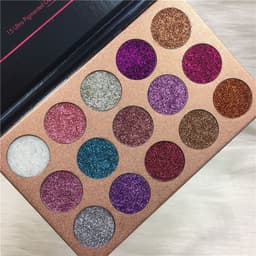 image-Beauty glazed 15 color sequins eye shadow