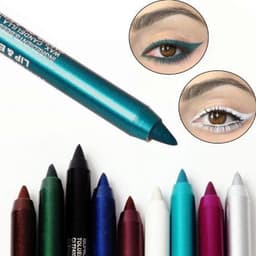 image-Wine Red Green Blue Purple Silver Eyeliner Eye And Eye Multi-use Eye Shadow Lipstick Eyebrow Pencil