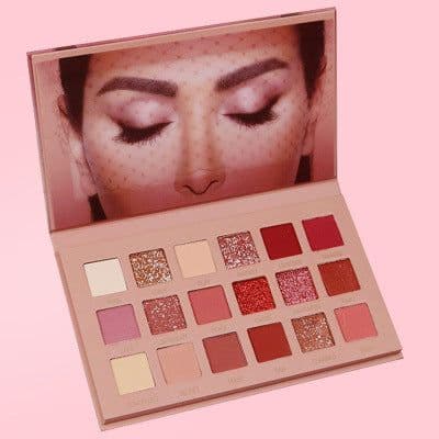 image-18 color eyeshadow pearl matte earth color makeup new eye shadow tray