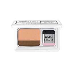 image-Double Color Lazy Double Layer Shadow Eyeshadow Makeup Palette Pigment Waterproof Shimmer Eye Makeup Cosmetics