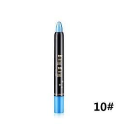 image-Pearlescent Silkworm Eyeshadow Pen Lasting Waterproof And Not Blooming Shiny Pearlescent Gel Pen 15 Color Eye Shadow Pen