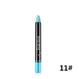 image-Pearlescent Silkworm Eyeshadow Pen Lasting Waterproof And Not Blooming Shiny Pearlescent Gel Pen 15 Color Eye Shadow Pen