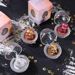image-Glitter Highlighter Holographic Makeup Cute Animals Palette Shimmer and Shine Bronzer Highlight Eyeshadow Cosmetics Illuminatorl