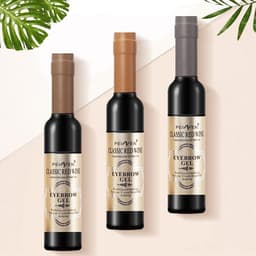 image-Red Wine Bottle Tearing Eyebrow Cream Lasting