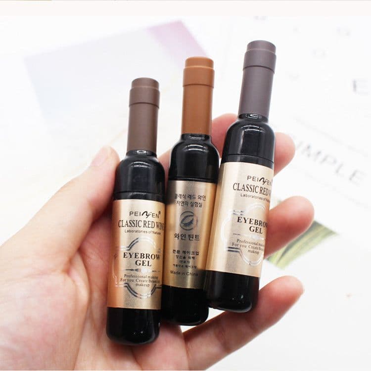 image-Red Wine Bottle Tearing Eyebrow Cream Lasting