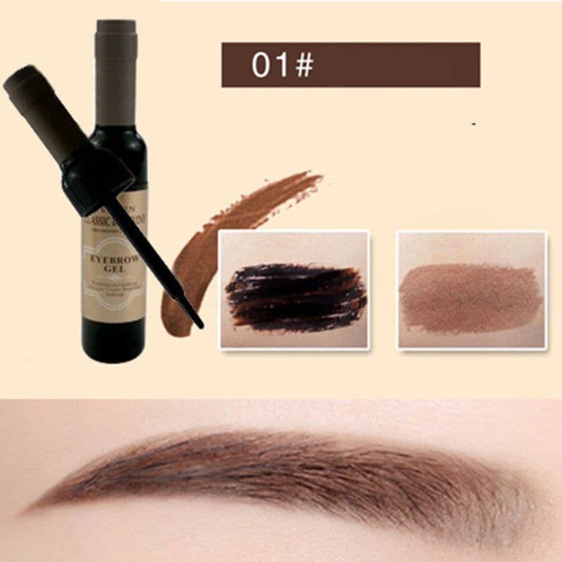 image-Red Wine Bottle Tearing Eyebrow Cream Lasting