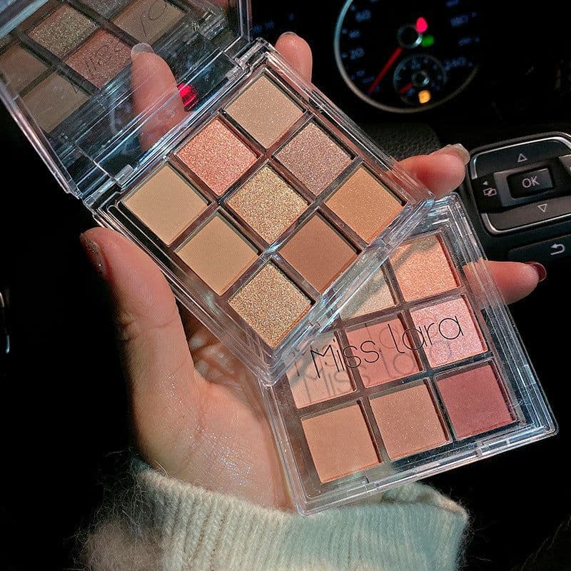 image-New Arrival Charming Eyeshadow Palette 9 Color Make up Palette Matte Shimmer Pigmented Eye Shadow Powder