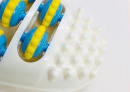 image-Foot Acupressure Massager Roller for Relieve Plantar Fasciitis Heel & Foot Arch Pain Relief help with Circulation Tension
