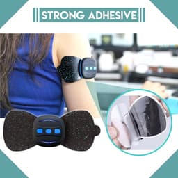 image-Portable Charging Massager Mini Massage Neck Stickers Cervical Vertebra Physiotherapy Instrument