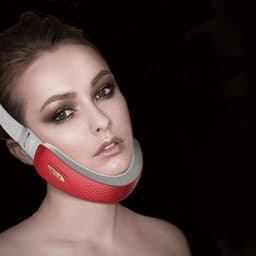 image-Chin V-Line Up Lift Belt Machine LED Photon Therapy Facial Lifting Device