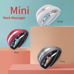 image-Neck Cervical Vertebra Massager Health Care Heating Pain Relief Tool Rechargeable Cervical Vertebra Physiotherapy
