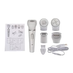 image-5 in 1 Multi-Functional Portable Face and body Skin Care Electric Massager Scrubber with Facial Latex Brush