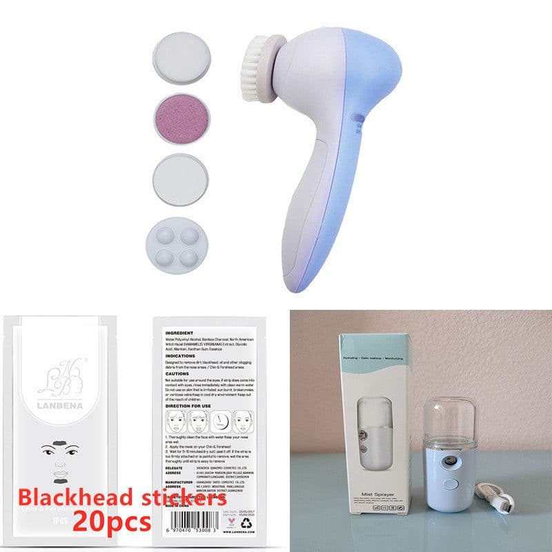 image-5 in 1 Electric Facial Cleansing Instrument