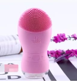 image-Silicone cleansing instrument pore cleaner charging face meter electric waterproof ultrasonic vibration beauty instrument massager