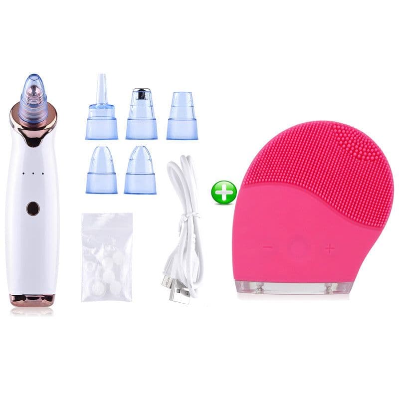 image-Blackhead Instrument Electric Suction Facial Washing Instrument Beauty Acne Cleaning Blackhead Suction Instrument