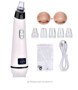 image-Blackhead Instrument Electric Suction Facial Washing Instrument Beauty Acne Cleaning Blackhead Suction Instrument