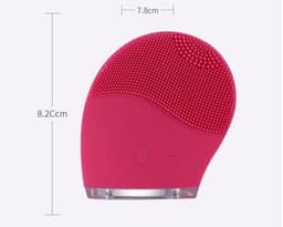 image-Silica Gel Cleaner Electric Face Washing Pore Cleaner Waterproof Charging