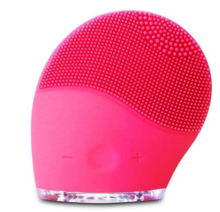 image-Silica Gel Cleaner Electric Face Washing Pore Cleaner Waterproof Charging