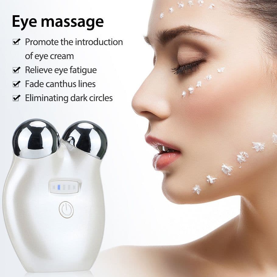 image-Electric Micro-Current Face Massager EMS Firming Micro Current Deedema Decree Wrinkle Skin Rejuvenation Beauty Instrument