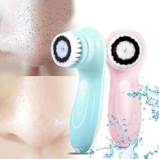 image-Rechargeable face brush Waterproof pore cleaner Washing face artifact Beauty instrument Electric cleansing instrument Cleansing brush