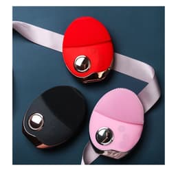 image-Wireless charging skin cleansing beauty instrument electric cleaning brush ultrasonic vibration wash brush