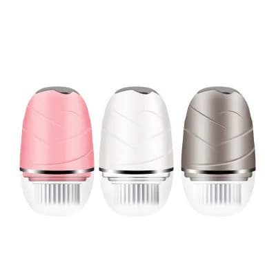image-3 in 1 Electric Facial Cleanser Wash Face Cleaning Machine Pore Cleaner Body Cleansing Massage Mini Skin Beauty Massage
