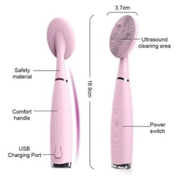 image-Rechargeable Silicone Cleansing Device