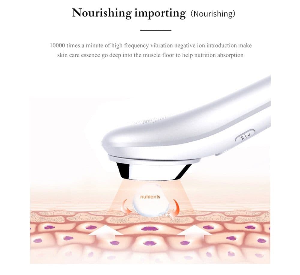 image-Electric Ultrasonic Facial Beauty Device