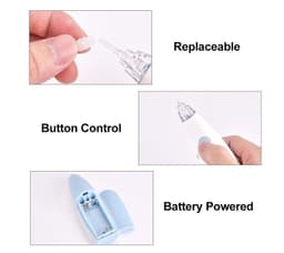 image-Rotating Earwax Vacuum Cleaner