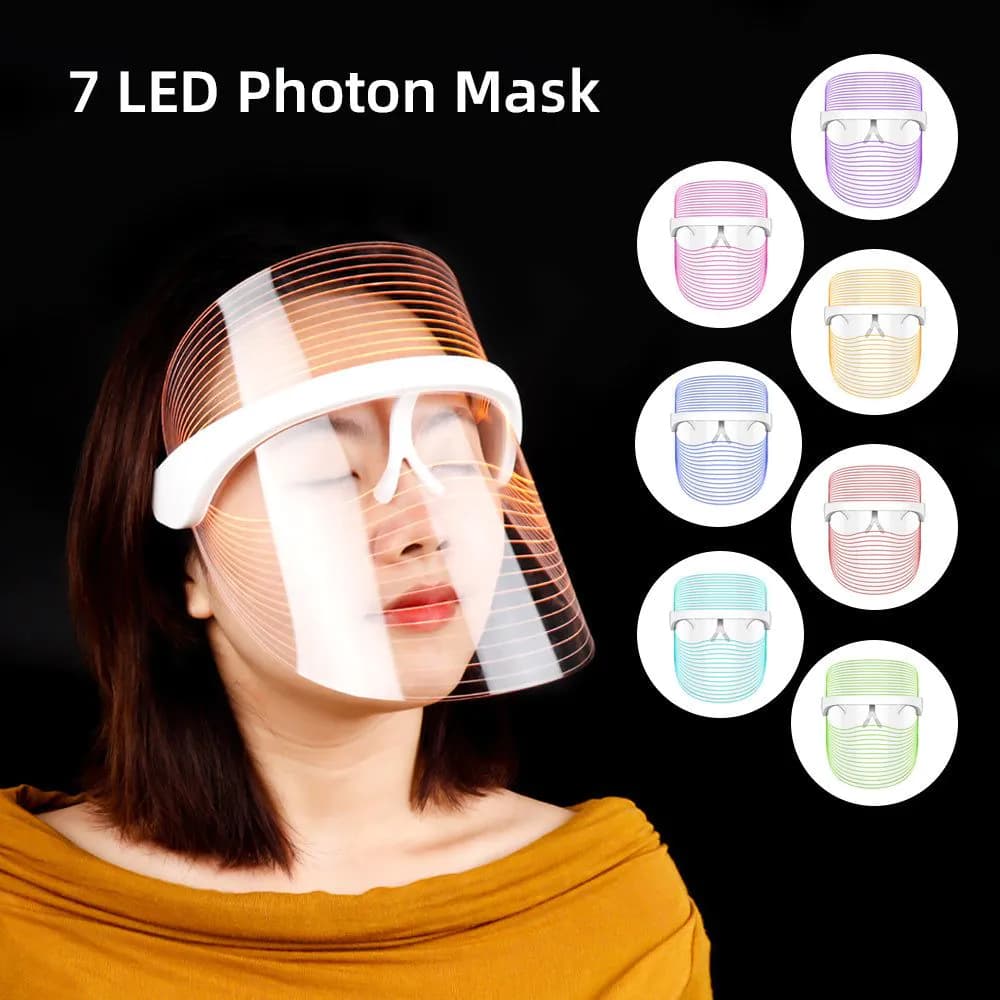 image-Small Bulb Color Light Mask Beauty Equipment Facial Mask Machine Skin Care