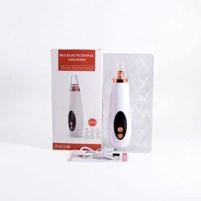 image-Blackhead Pore Vacuum Cleaner Nose Cleanser Blackheads Remover Blackhead Acne Removal Button Face Suction Beauty Skin Care Tool