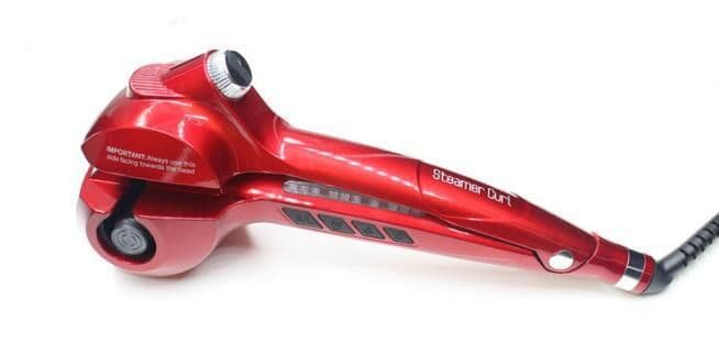 image-Professional ceramic hair steam machine hair curler roller curling iron, hair waver in digital magic styling tools styler