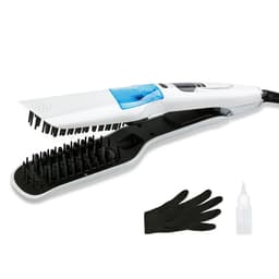 image-Authentic steam spray straightening comb hair straightener pull straight splint not to hurt the hair dry and wet one generation