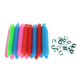 image-Plastic Long Styling Barber Salon Tool Hairdressing Spiral Hair Perm Rod Hairdressing Curler Rollers Salon Tool