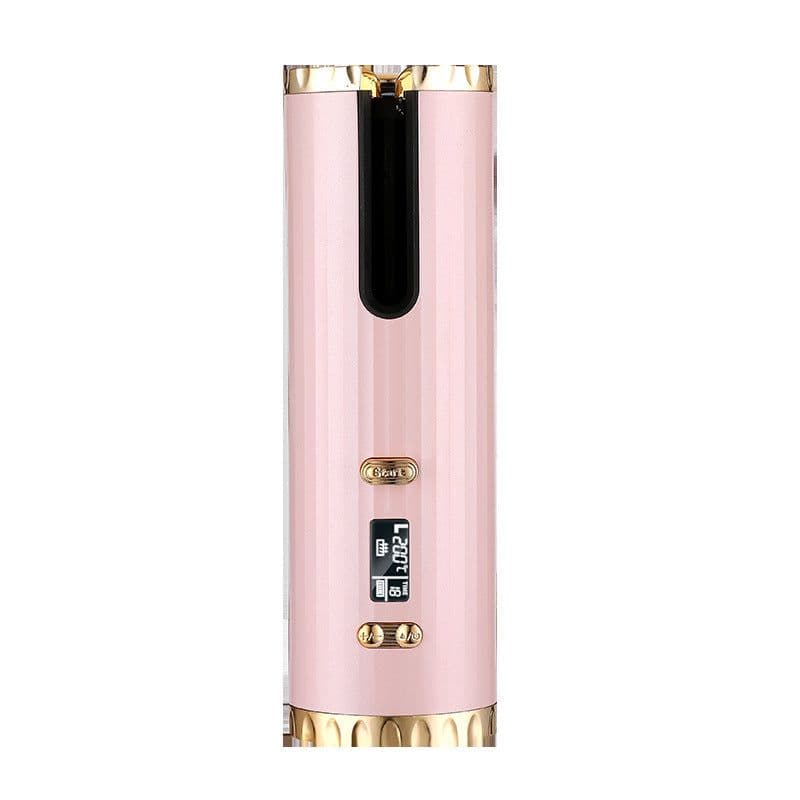 image-Charging wireless smart curling iron