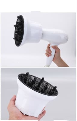 image-Hair dryer with wind hood
