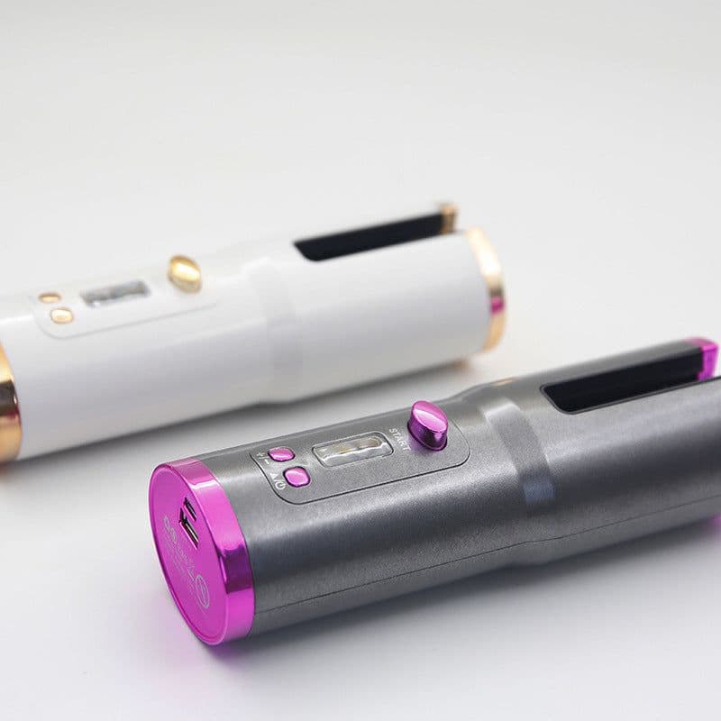 image-Automatic Curler Wireless Portable USB Charging Curler