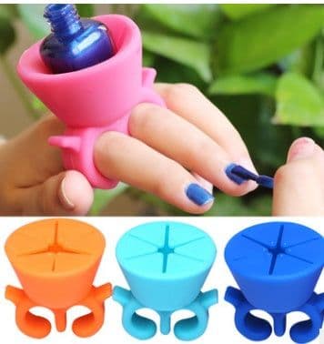 image-Silica gel nail oil bottle silicone gel nail polish removable nail polish remover.