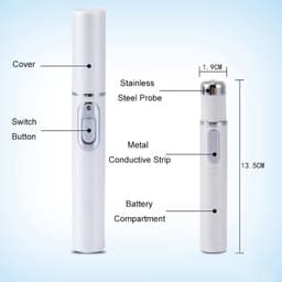 image-Blue Light Therapy Acne Laser Pen Soft Scar Wrinkle Removal Treatment Device Skin Care Beauty Equipment