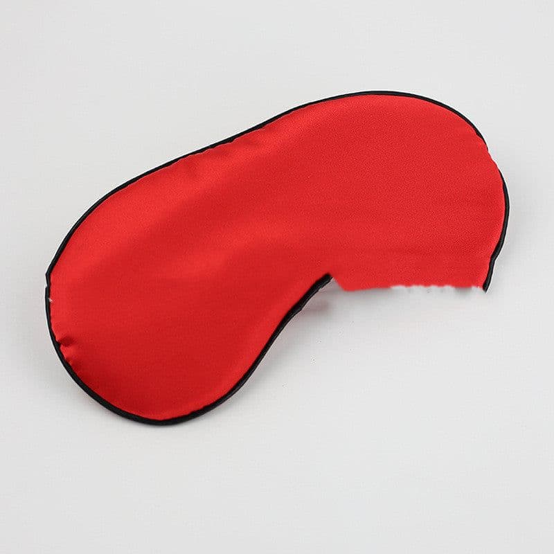 image-1PC Safety Goggles Pure Silk Sleep Eye Mask Padded Shade Cover Travel Relax Aid Blindfold New