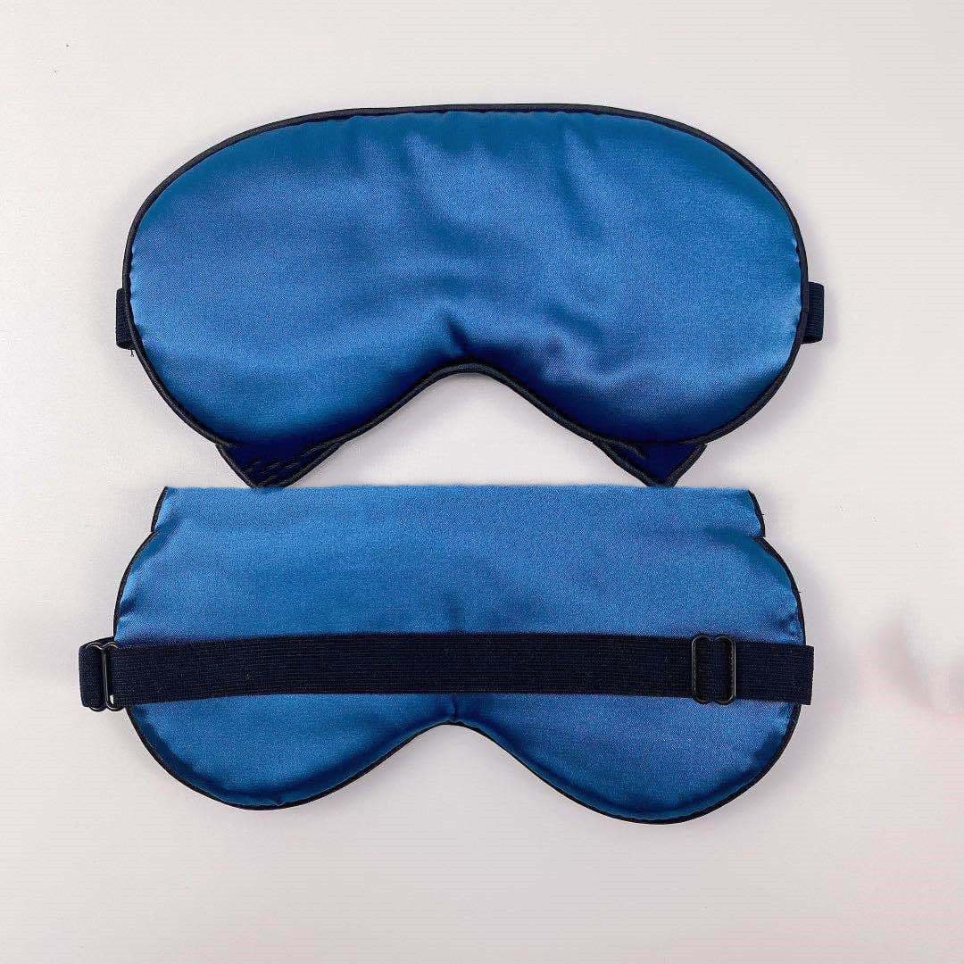 image-1PC Safety Goggles Pure Silk Sleep Eye Mask Padded Shade Cover Travel Relax Aid Blindfold New
